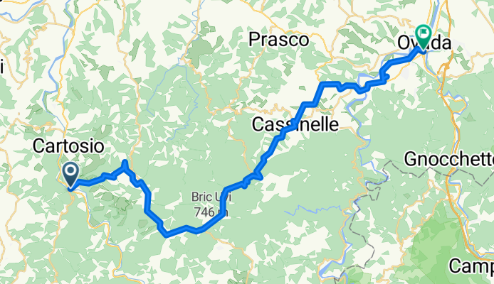 malvicino - cimaferle - ovada