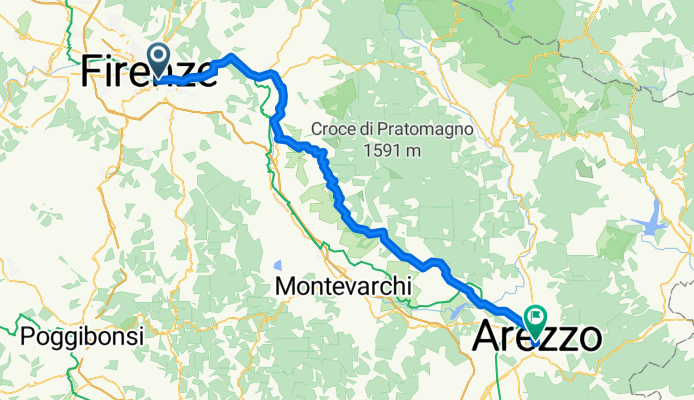 ROM: 14 Florenz - Arezzo