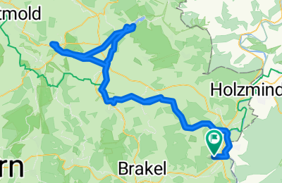 Route in der Bikemap App öffnen