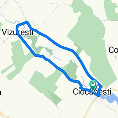 Traseu Ciocanesti pt city-bike