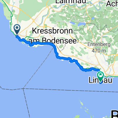 Bodenseeradweg Langenargen Lindau