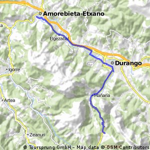 Zornotza-Urkiola  22 km