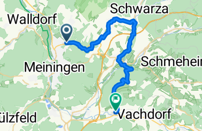Route in der Bikemap App öffnen