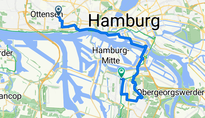 Raddtour Ottensen Veddel Wilhelmsburg