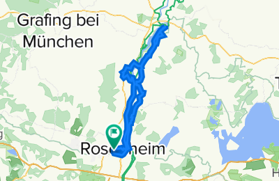 Route in der Bikemap App öffnen