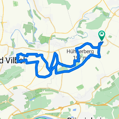 Home-Loop 2: Hohe Straße - Niederdorfelden - Bad Vilbel - zurück 