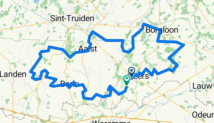 Gingelom - Heers - Borgloon - Brustem - Gingelom