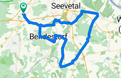 Route in der Bikemap App öffnen