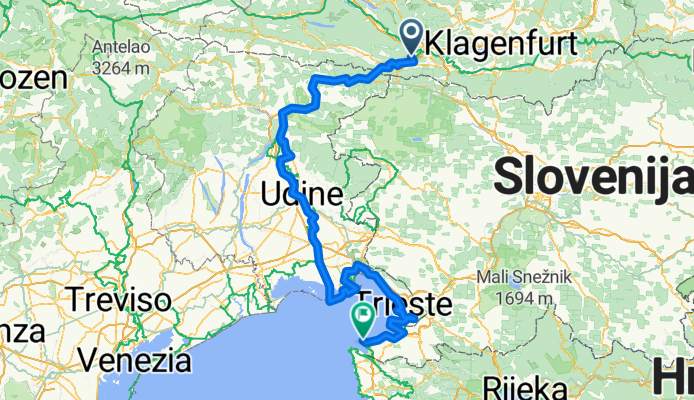 Villach - Grado- Triest - Piran