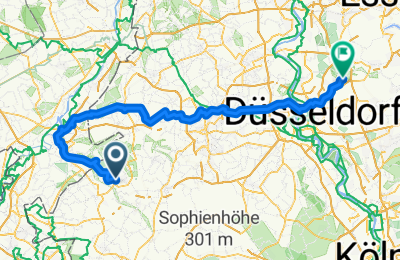 Route in der Bikemap App öffnen