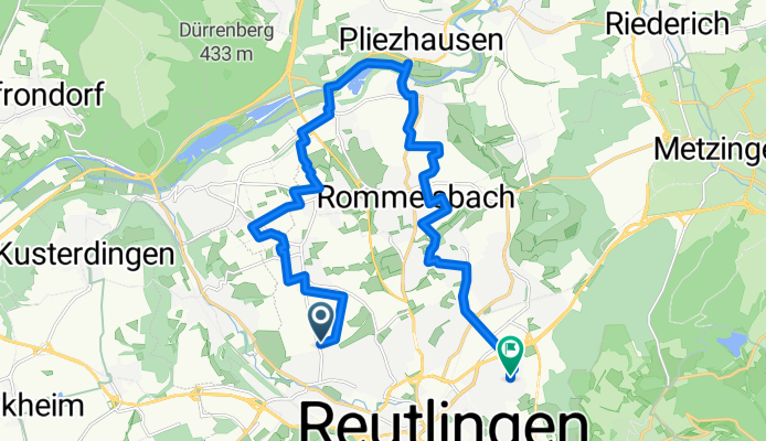 Radtour Betzingen-Reutlingen 05.09.09