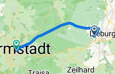 Route in der Bikemap App öffnen