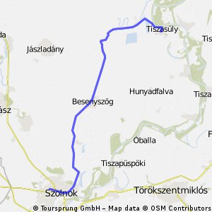 Szolnok - Tiszasűly v1 