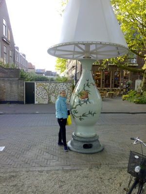 Punto saliente 2 lungo il percorso Bikemap "Delft 16052015"