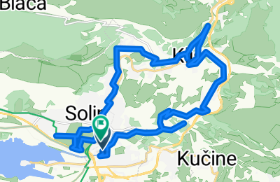 Route in der Bikemap App öffnen