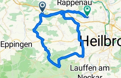 Route in der Bikemap App öffnen