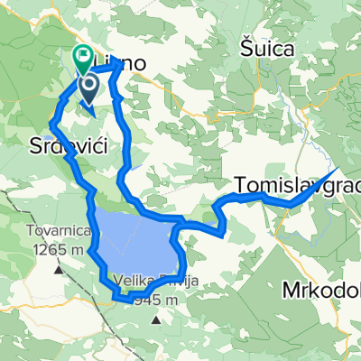 livno-podgradina-grabovica-t.grad-miši-podhum-livno