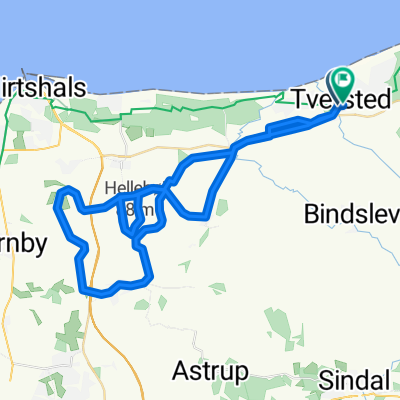 Tversted 53 km