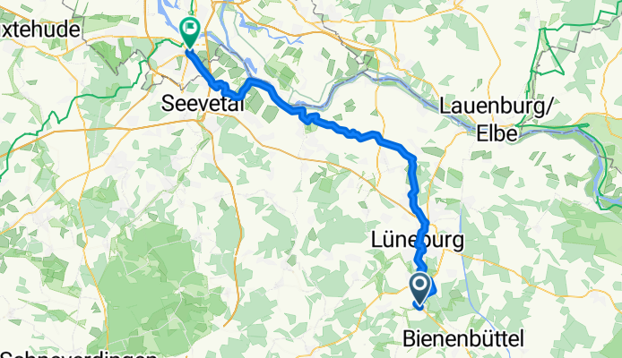 Ilmenau-Radweg - Melbeck - Harburg