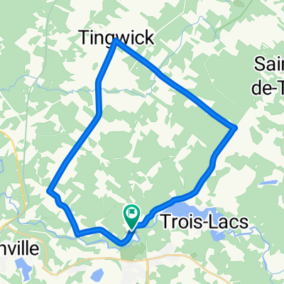 Chemin des lacs, Tingwick