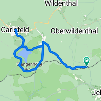 Karlsroute - Nebenroute 03 Talsperrenrunde Carlsfeld