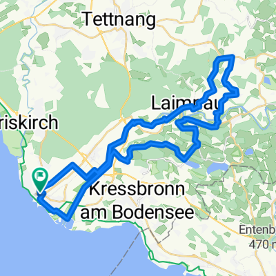 Langenargen-Schleinsee-Badhütten-Schöre-Laimnau-Gießenbrücke-Langenargen