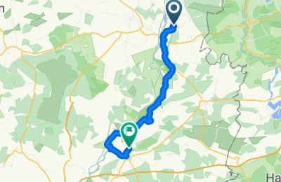 Route in der Bikemap App öffnen