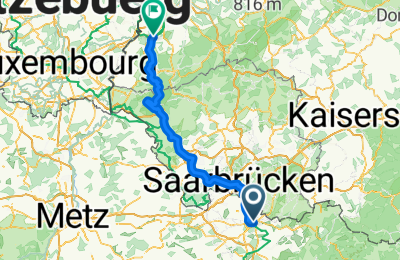 Route in der Bikemap App öffnen