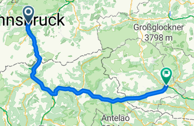 Route in der Bikemap App öffnen
