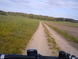 Hebe Bild 1 entlang der Bikemap-Route "Najczęściej Uczęszczana Trasa" hervor