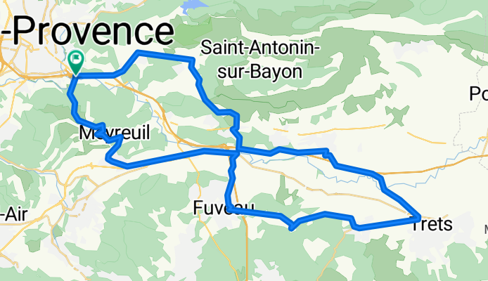 ballade aix trets