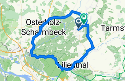 Route in der Bikemap App öffnen