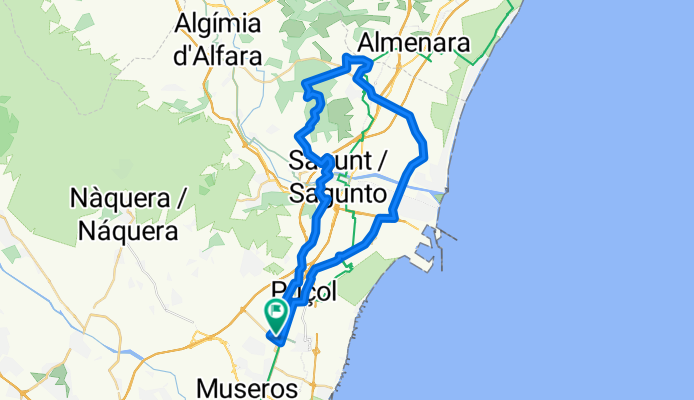 Open this route in Bikemap Web