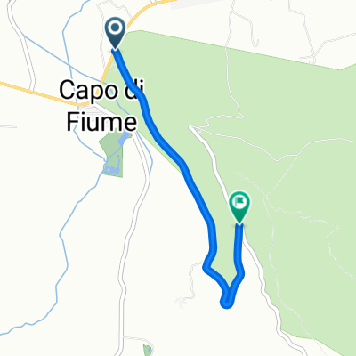 Capo di Fiume-Bivio x Santuario