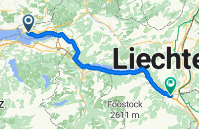 Route in der Bikemap App öffnen