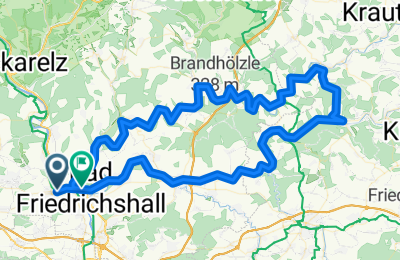 Route in der Bikemap App öffnen