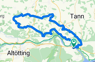 Route in der Bikemap App öffnen