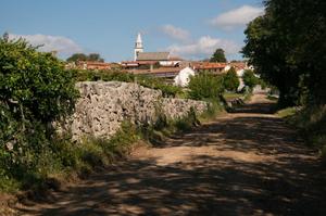 Hebe Bild 2 entlang der Bikemap-Route "Daljša krožna pot 30 km" hervor Hebe Bild 2 entlang der Bikemap-Route "Daljša krožna pot 30 km" hervor