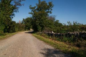 Hebe Bild 1 entlang der Bikemap-Route "Krajša krožna pot 20 km" hervor Hebe Bild 1 entlang der Bikemap-Route "Krajša krožna pot 20 km" hervor