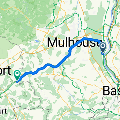 Véloroute du canal du Rhône au Rhin - branche sud.gpx