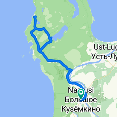 Kurgalskiy Poluostrov: Volkovo - Beloe ozero - Tiskolovo - Volkovo