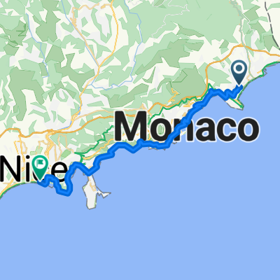 roquebrune cap martin - nice - basse corniche