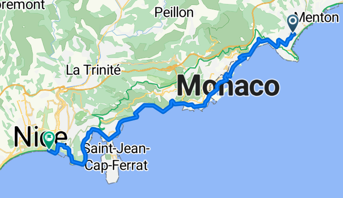 roquebrune cap martin - nice - basse corniche
