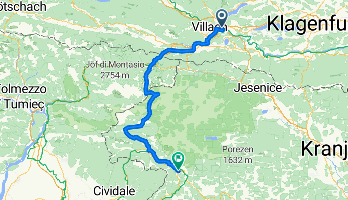Villach - Tolmin