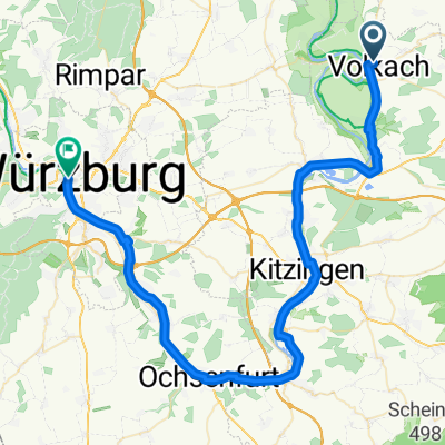 11. Volkach Würzburg lang 60 km