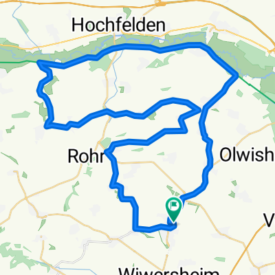 Kochersberg -plat et côtes - Variante