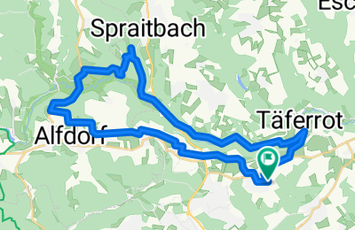 Route in der Bikemap App öffnen