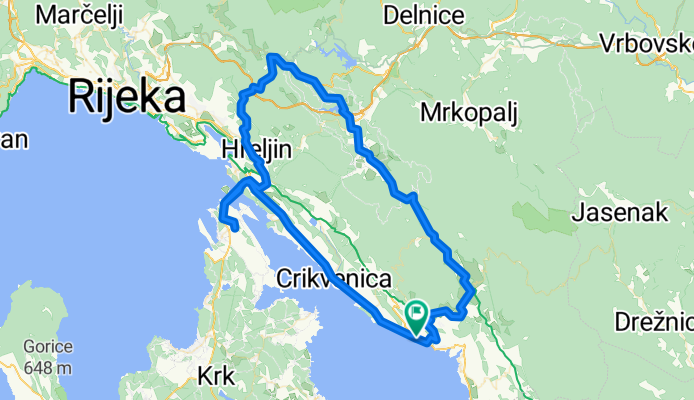 104 km/1700vm - Tura za 1. dan