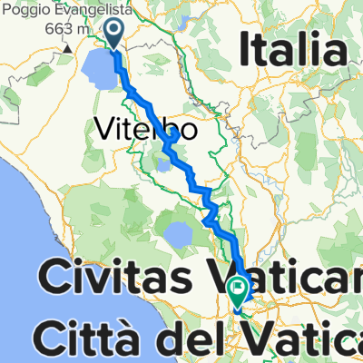 Bolsena to Rome