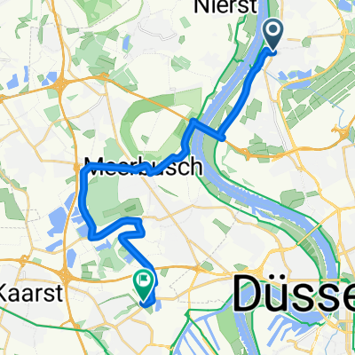 MB-KW Weekly Training Route (Road)